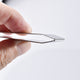 Stainless steel fish bone tweezer with sharp tip