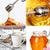 Stainless steel honey and syrup dipper stick spoon