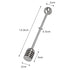 Stainless steel honey and syrup dipper stick spoon