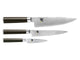 Shun Classic 3 Piece Chefs Knife Set